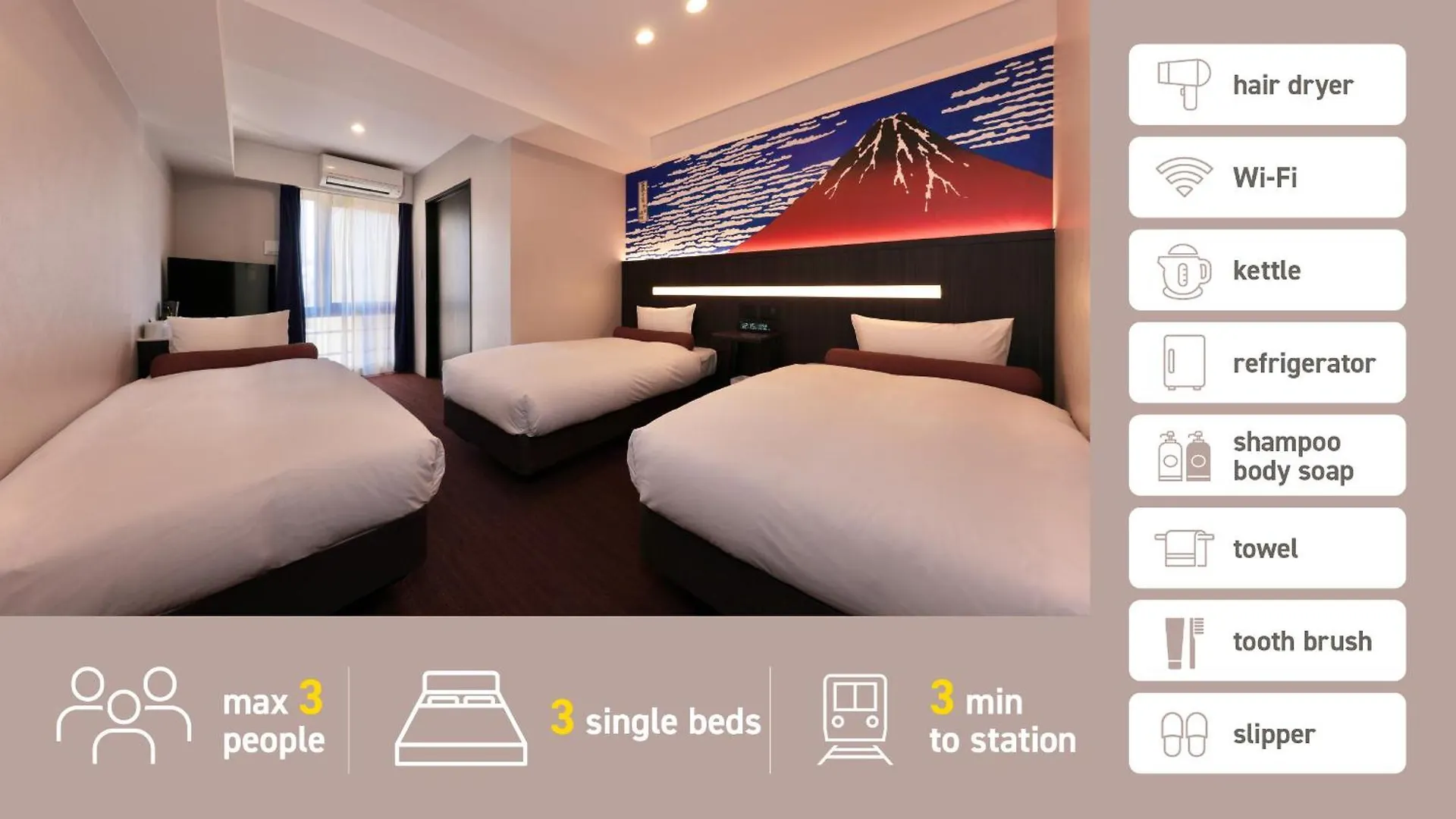 ****  Kuromon Crystal Hotel Osaka Japan
