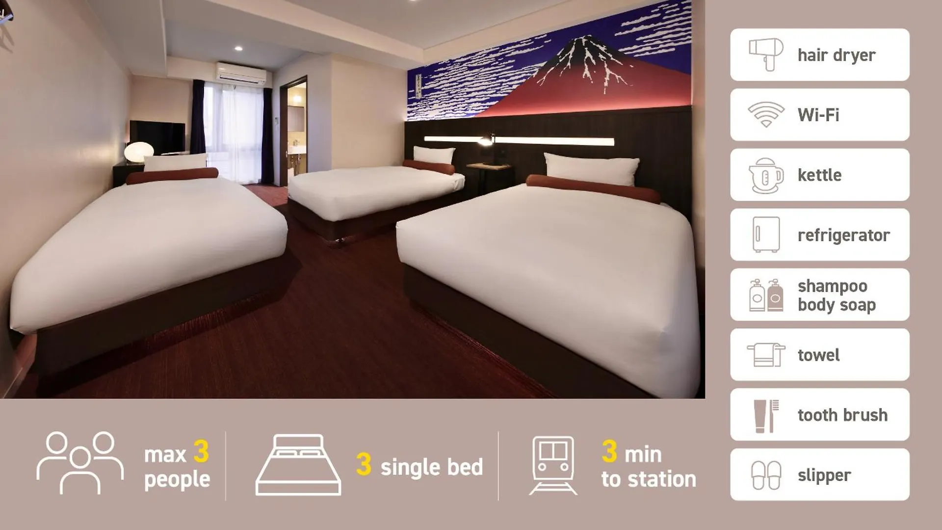 ****  Kuromon Crystal Hotel Osaka Japan